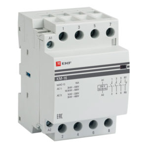 Фото 34 Контактор модульный КМ 16А 3NО+NC (3 мод.) EKF PROxima
